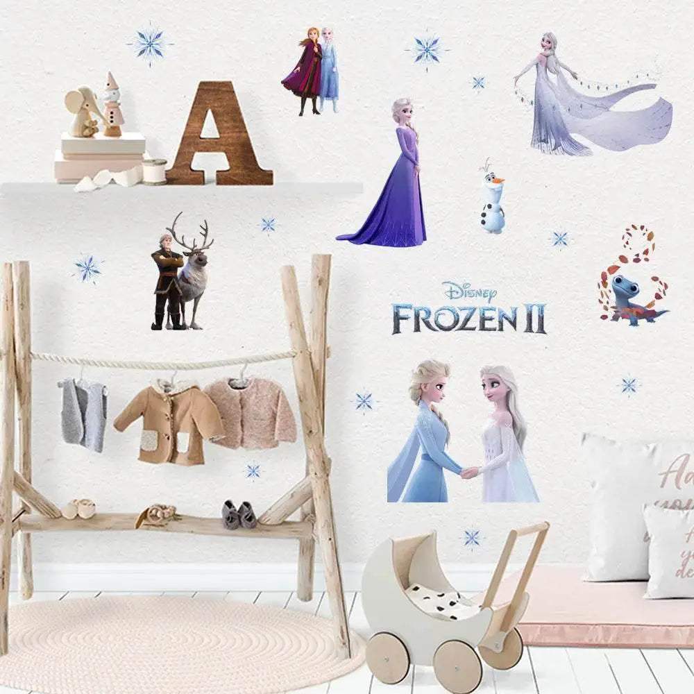  Magical 3D Frozen Princess Wall Decals Toyland EU -  ToylandEU™