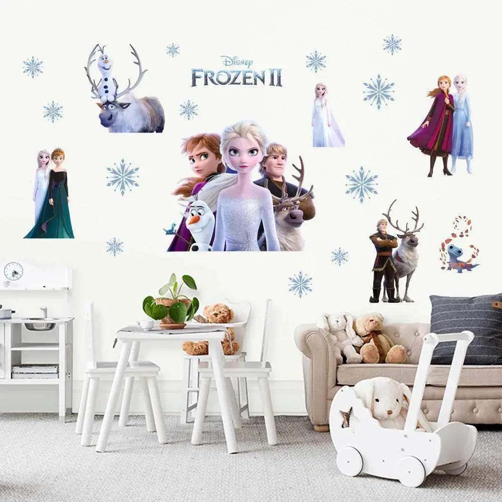  Magical 3D Frozen Princess Wall Decals Toyland EU -  ToylandEU™