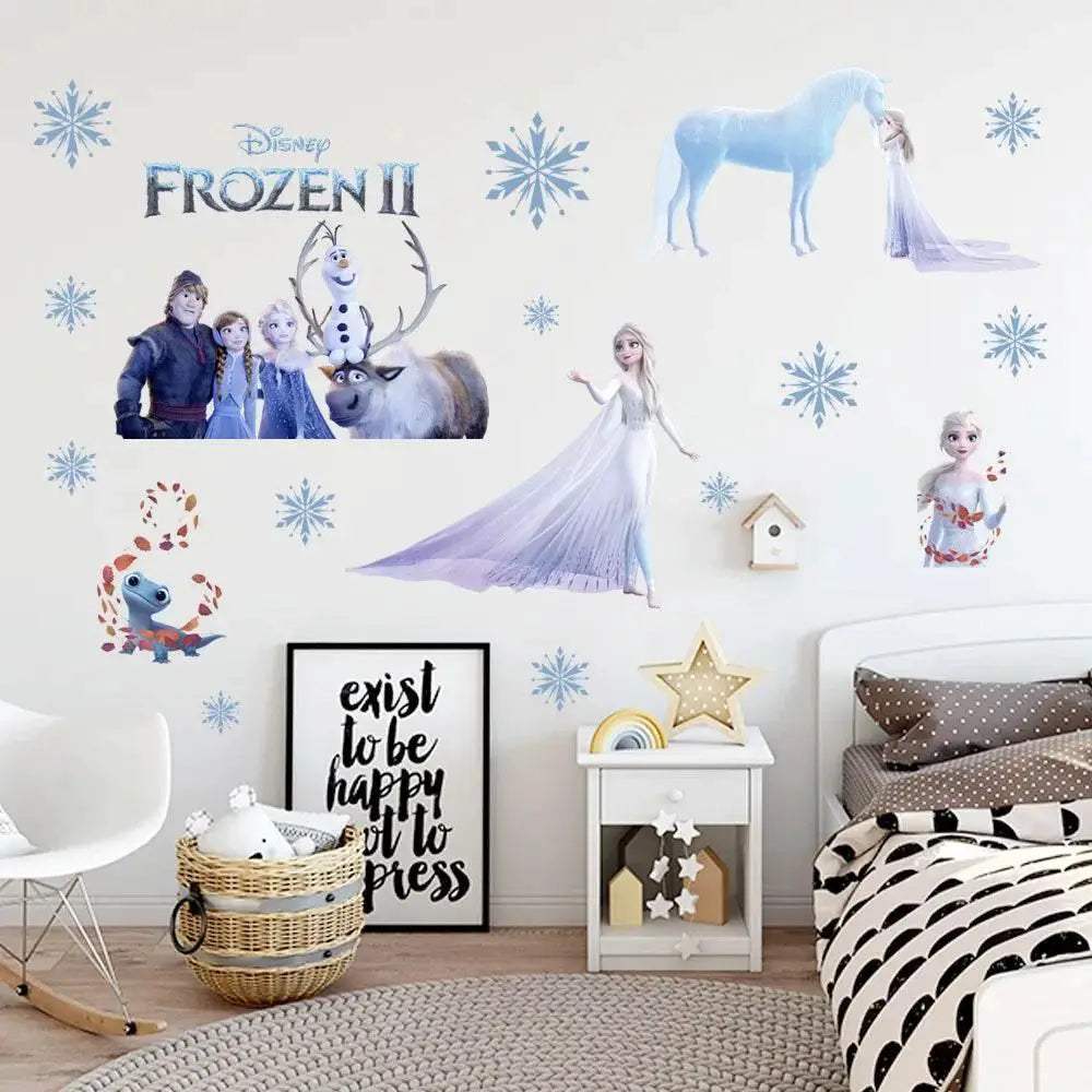  Magical 3D Frozen Princess Wall Decals Toyland EU -  ToylandEU™