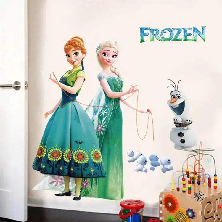  Magical 3D Frozen Princess Wall Decals Toyland EU -  ToylandEU™