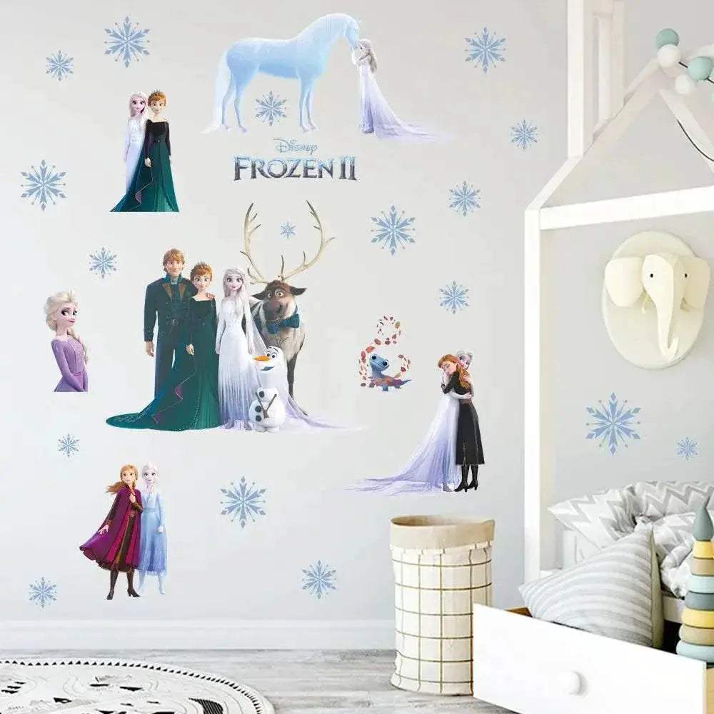  Magical 3D Frozen Princess Wall Decals Toyland EU -  ToylandEU™