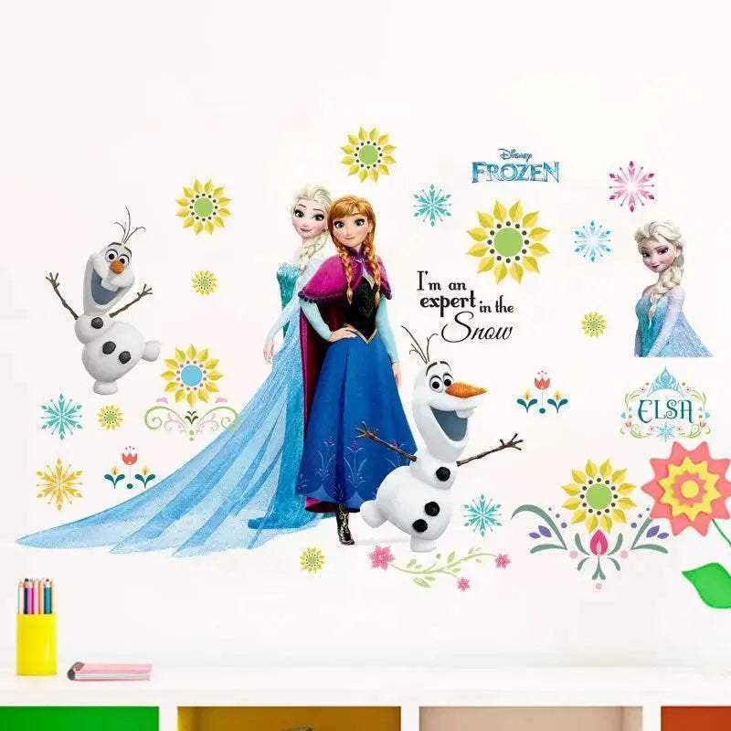  Magical 3D Frozen Princess Wall Decals Toyland EU -  ToylandEU™