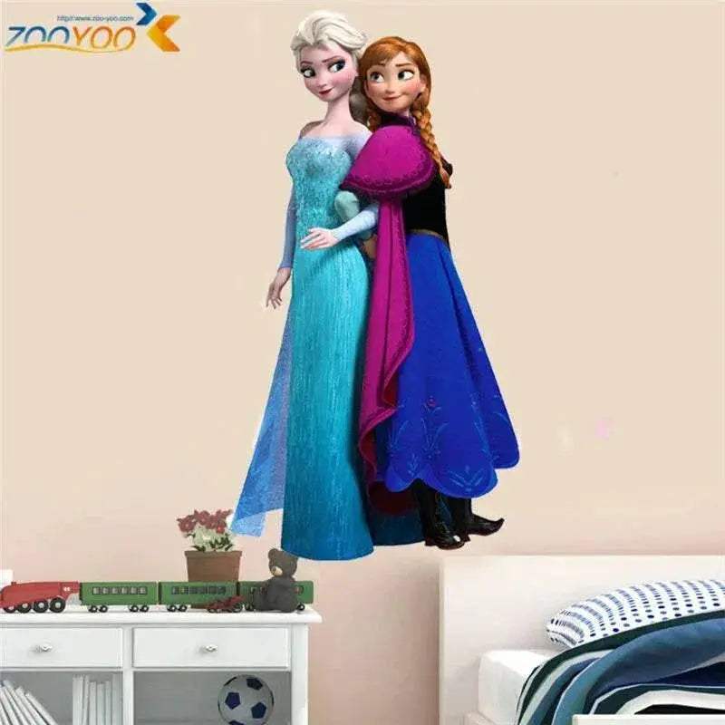  Magical 3D Frozen Princess Wall Decals Toyland EU -  ToylandEU™