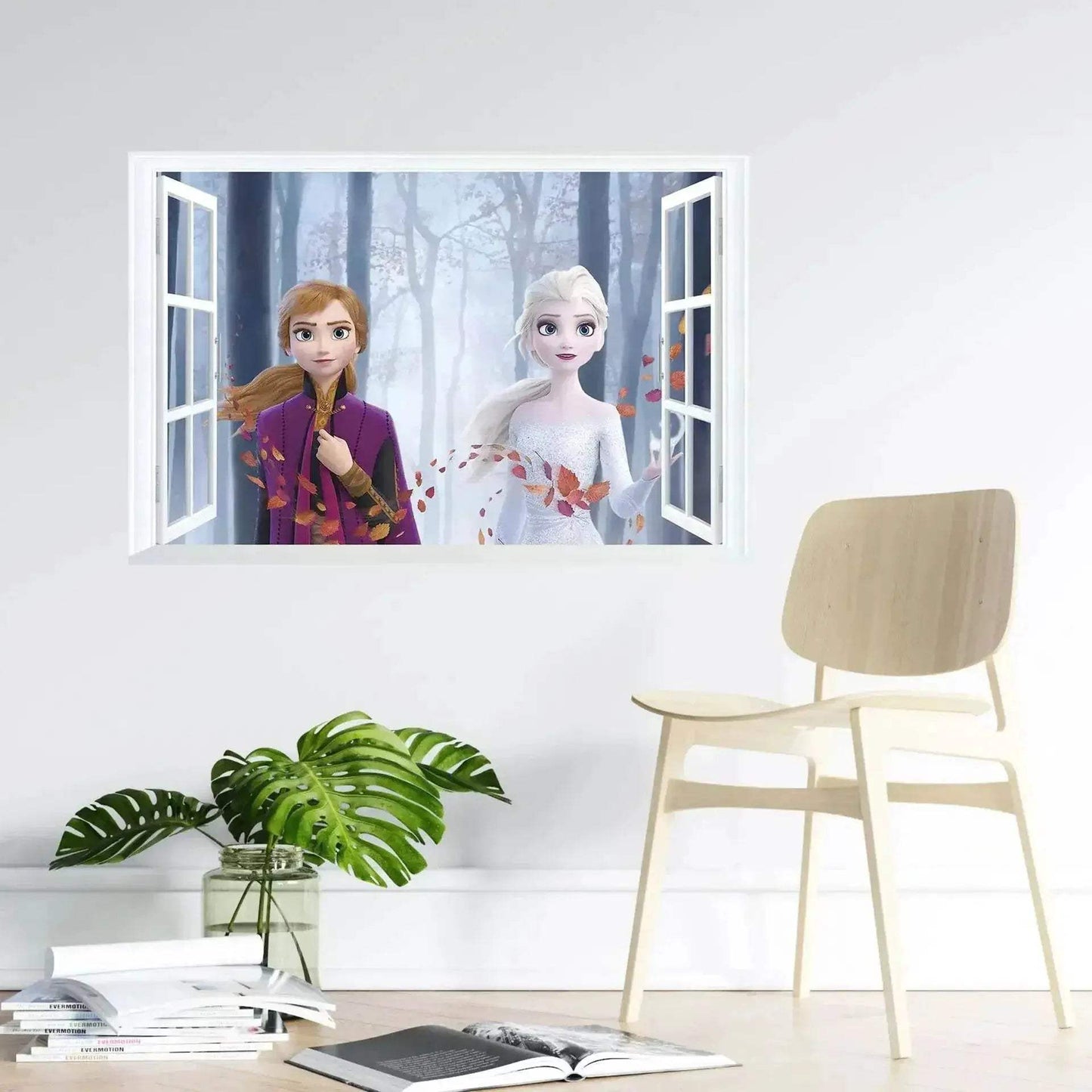  Magical 3D Frozen Princess Wall Decals Toyland EU -  ToylandEU™