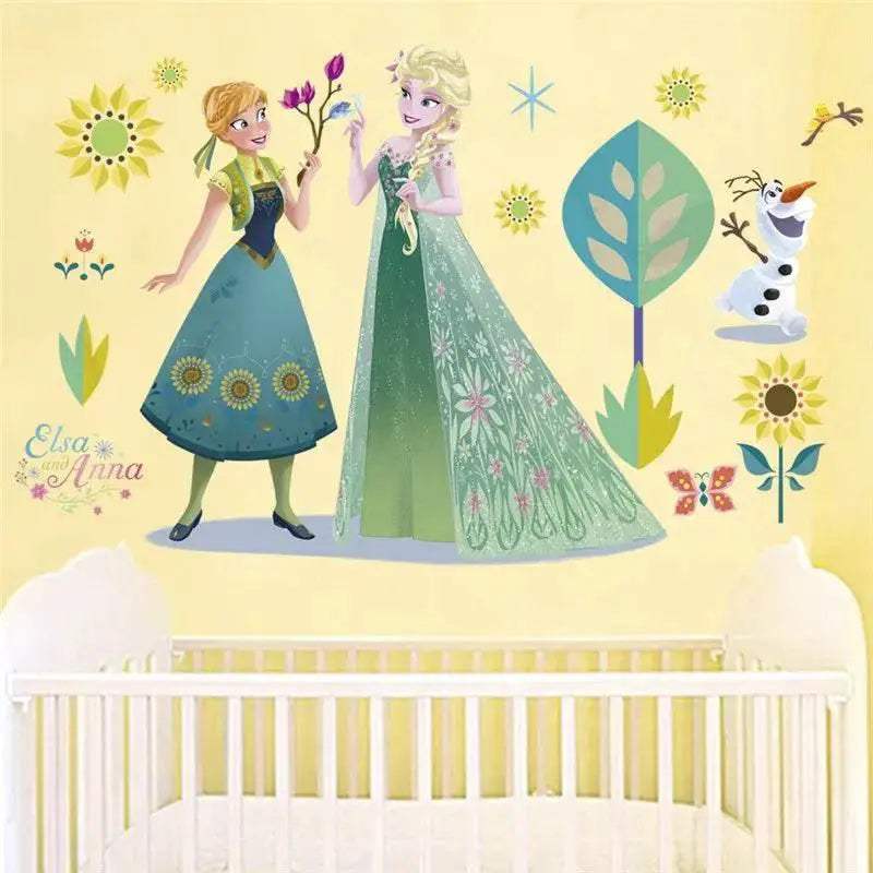  Magical 3D Frozen Princess Wall Decals Toyland EU -  ToylandEU™