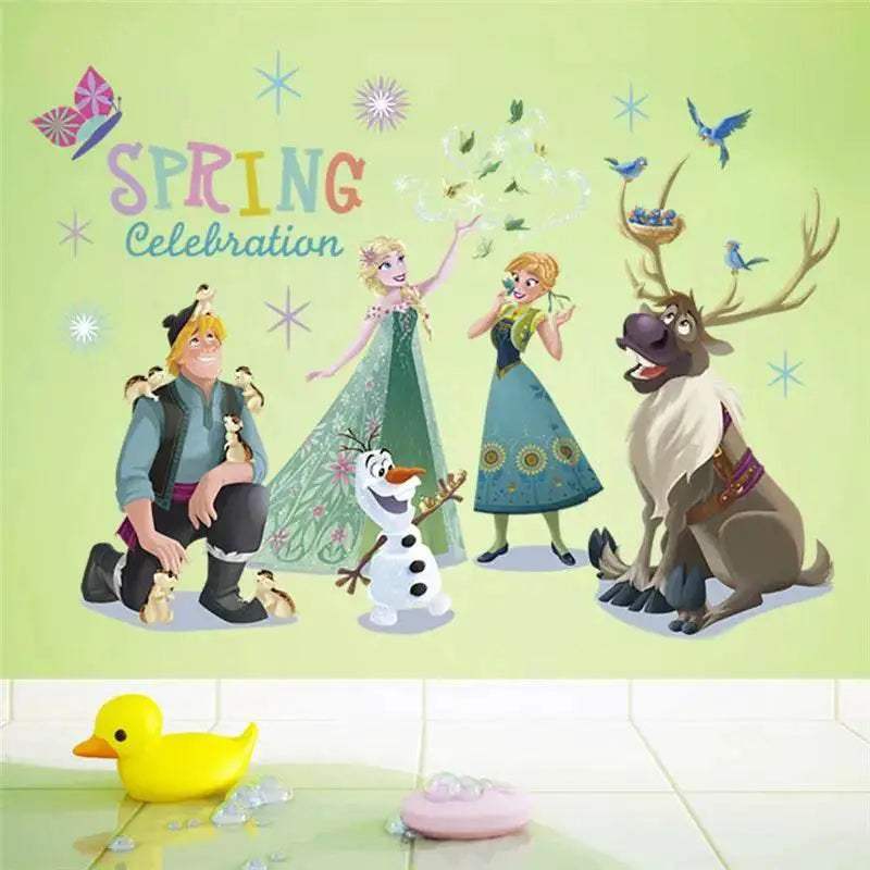  Magical 3D Frozen Princess Wall Decals Toyland EU -  ToylandEU™