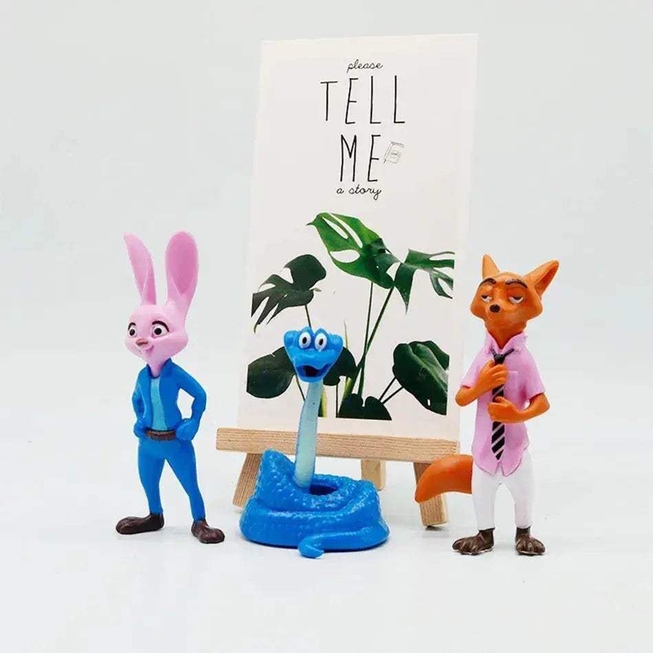 Disney Zootopia Judy and Nick Action Figures Blind Box Gift - ToylandEU