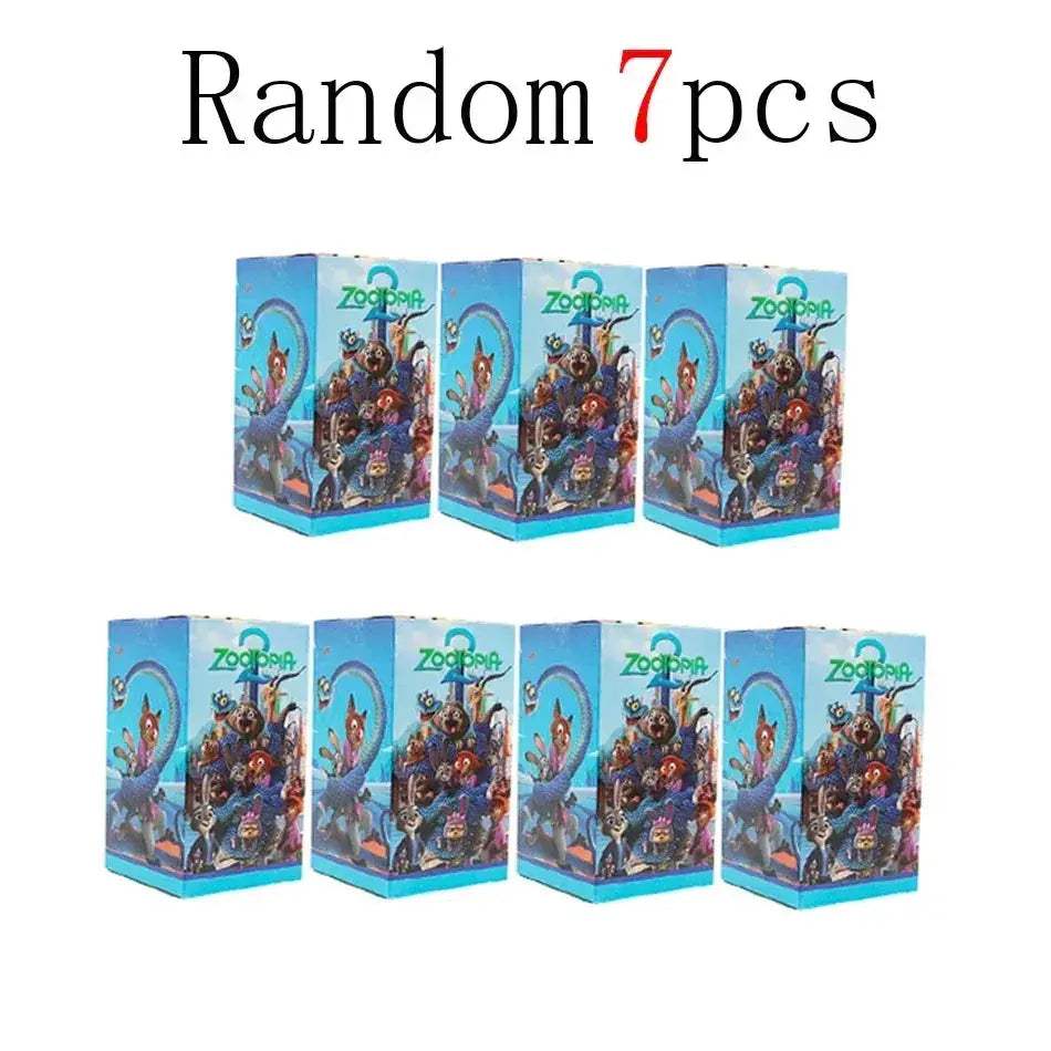Disney Zootopia Judy and Nick Action Figures Blind Box Gift - ToylandEU