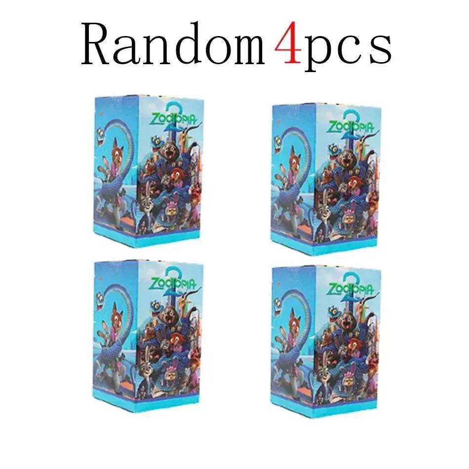 Disney Zootopia Judy and Nick Action Figures Blind Box Gift - ToylandEU