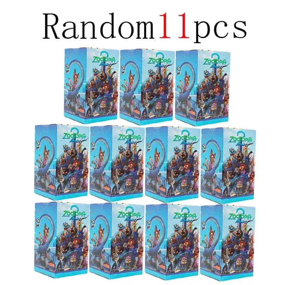 Disney Zootopia Judy and Nick Action Figures Blind Box Gift - ToylandEU