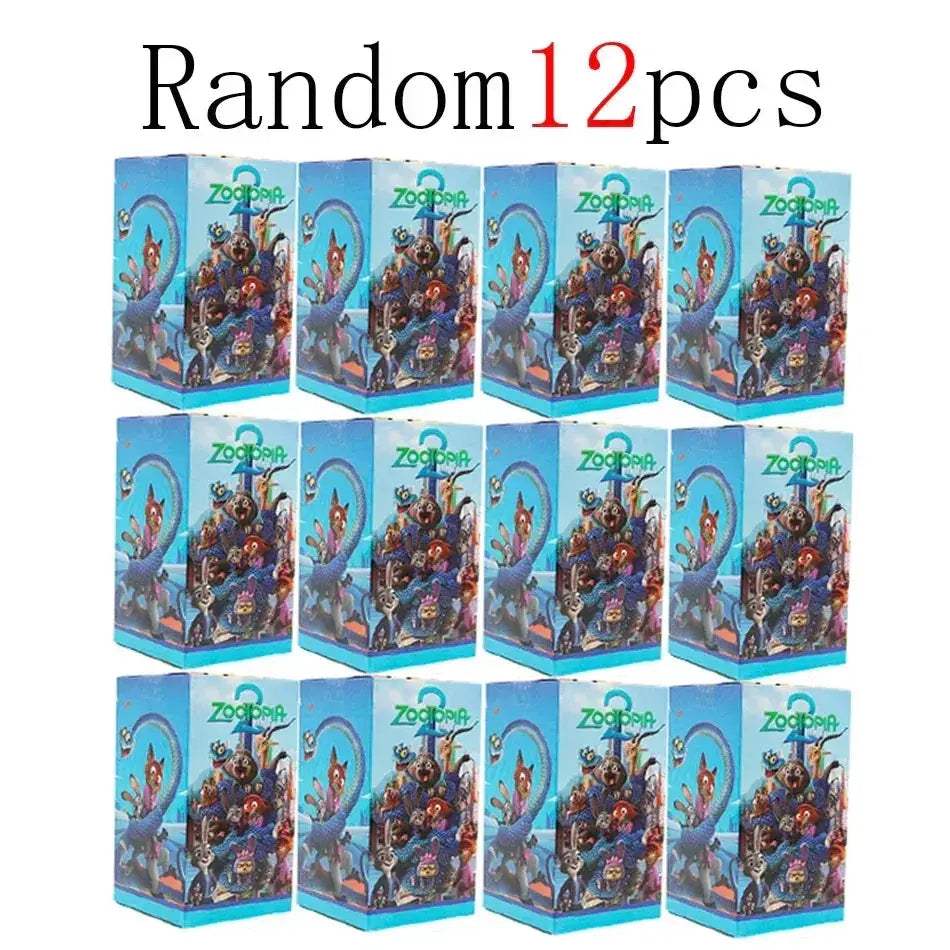 Disney Zootopia Judy and Nick Action Figures Blind Box Gift - ToylandEU