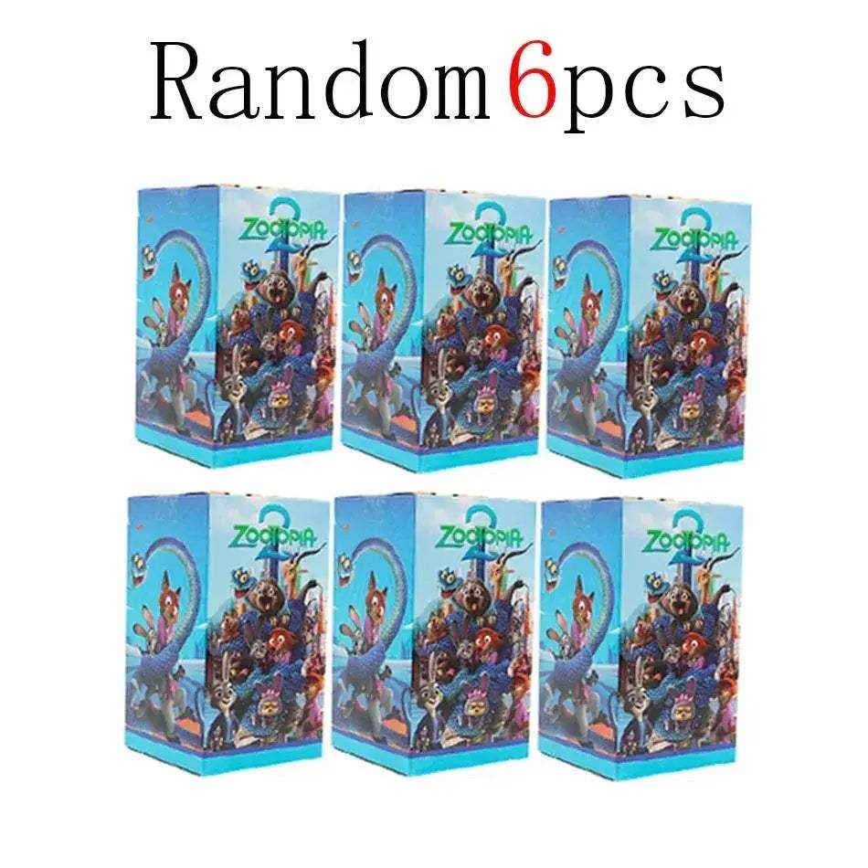 Disney Zootopia Judy and Nick Action Figures Blind Box Gift - ToylandEU