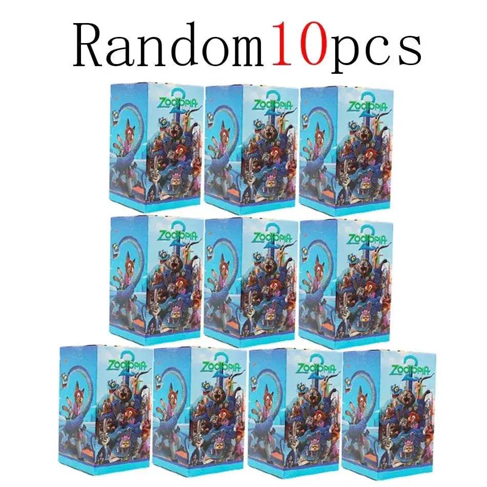 Disney Zootopia Judy and Nick Action Figures Blind Box Gift - ToylandEU