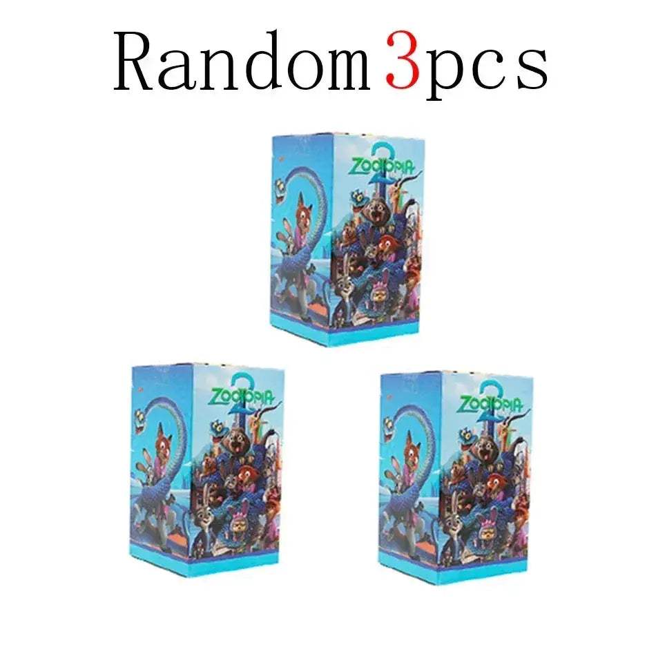 Disney Zootopia Judy and Nick Action Figures Blind Box Gift - ToylandEU