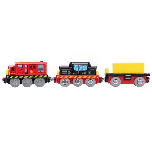 Diverse 11-Style Electric Train Set - Fun Diecast Magnetic Cars for Kids - ToylandEU