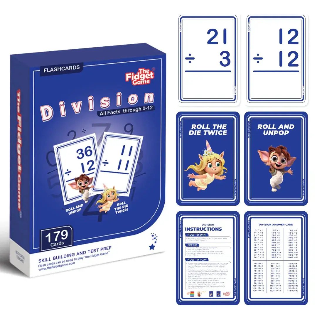 Division Card Pack - The Fidget Games
