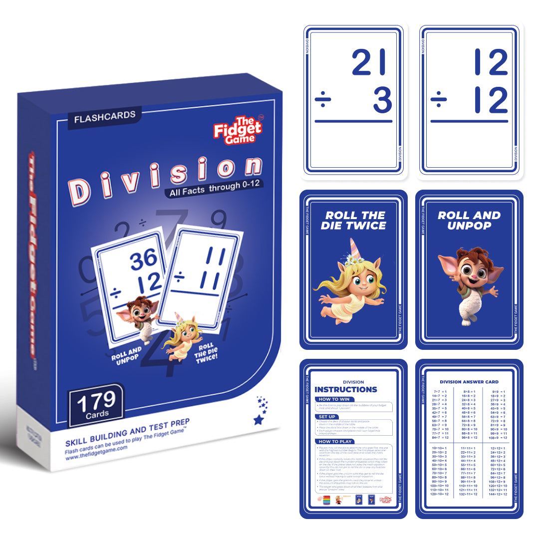 Division Cards | Grades 3-4 | Toylandeu™