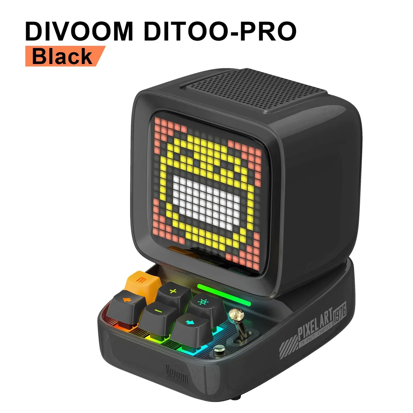 Divoom Ditoo Pro Retro Pixel Art Bluetooth Speaker LED Display - ToylandEU