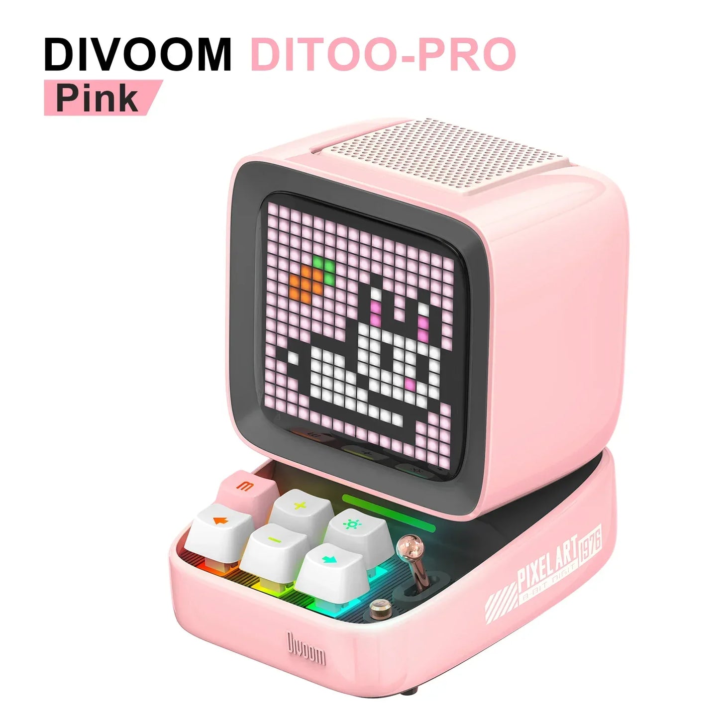 Divoom Ditoo Pro Retro Pixel Art Bluetooth Speaker LED Display - ToylandEU