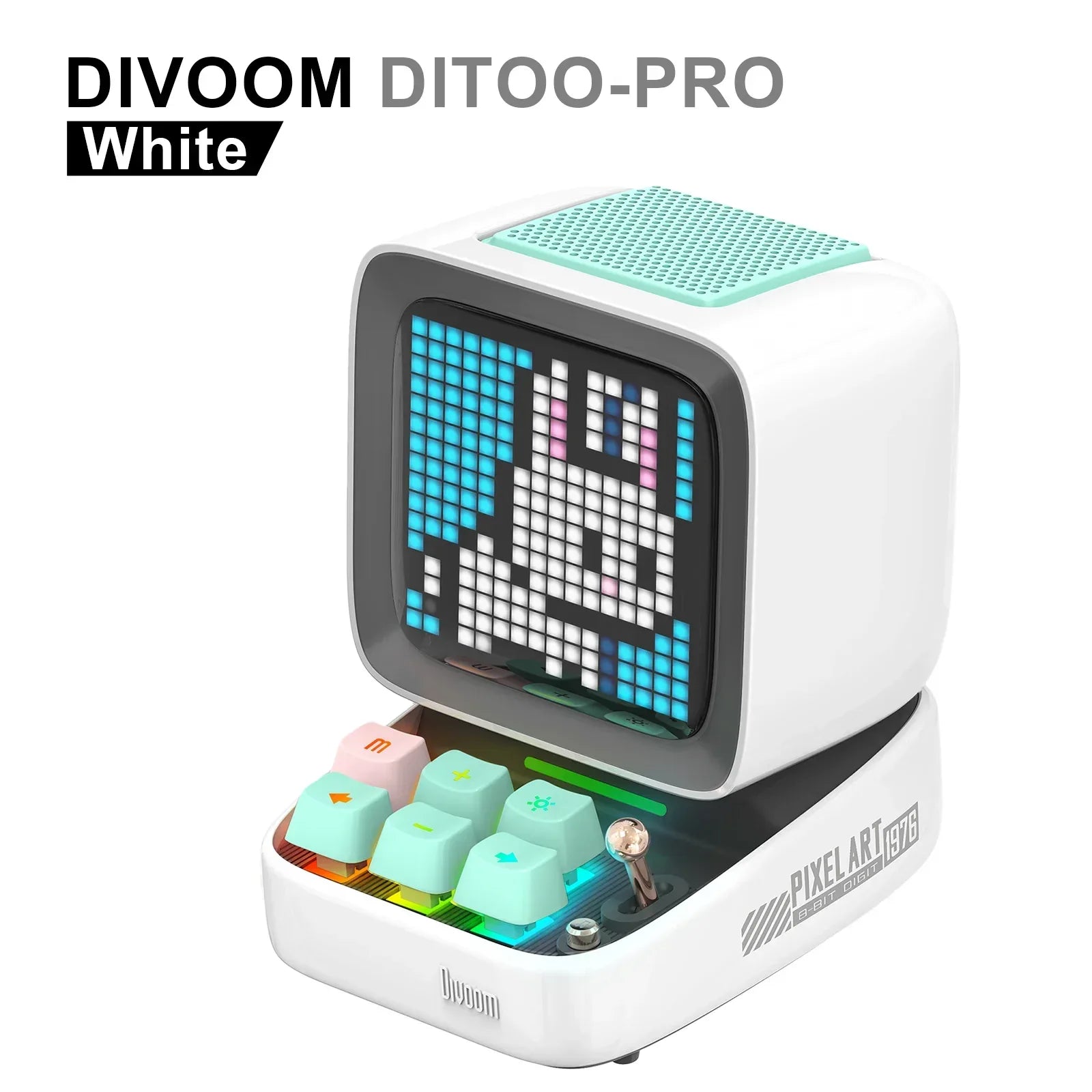 Divoom Ditoo Pro Retro Pixel Art Bluetooth Speaker LED Display - ToylandEU