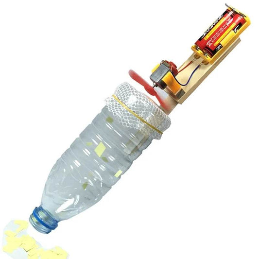 Diy Creativity Vacuum Cleaner Science Experiment Toy Children's Handmade Self Made Materials Technology Small Inventions - ToylandEU