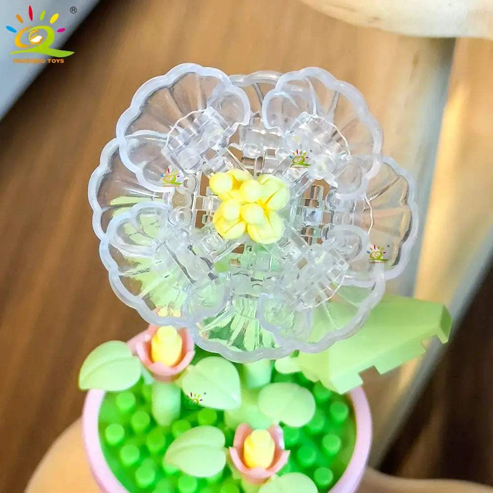  DIY Flower Bouquet Building Blocks for Desktop Decor -  ToylandEU™