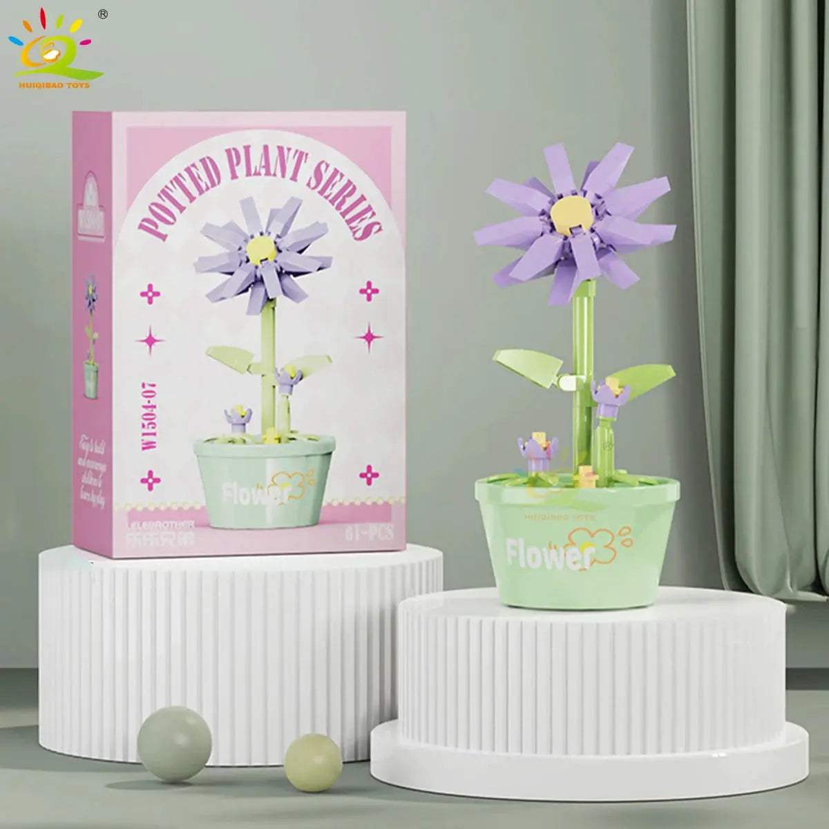  DIY Flower Bouquet Building Blocks for Desktop Decor -  ToylandEU™
