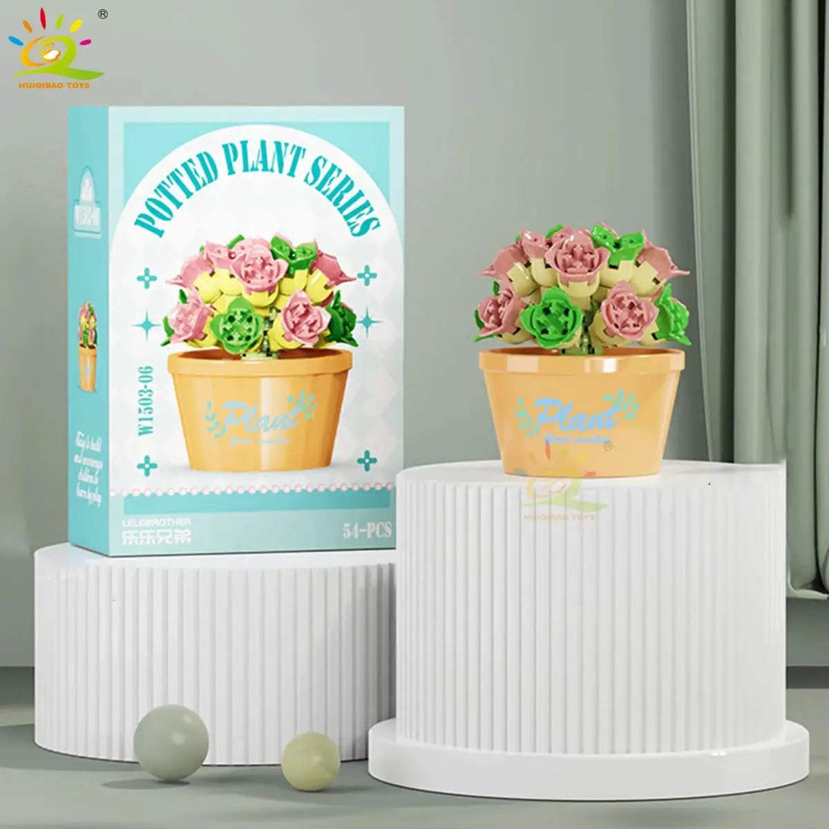  DIY Flower Bouquet Building Blocks for Desktop Decor -  ToylandEU™