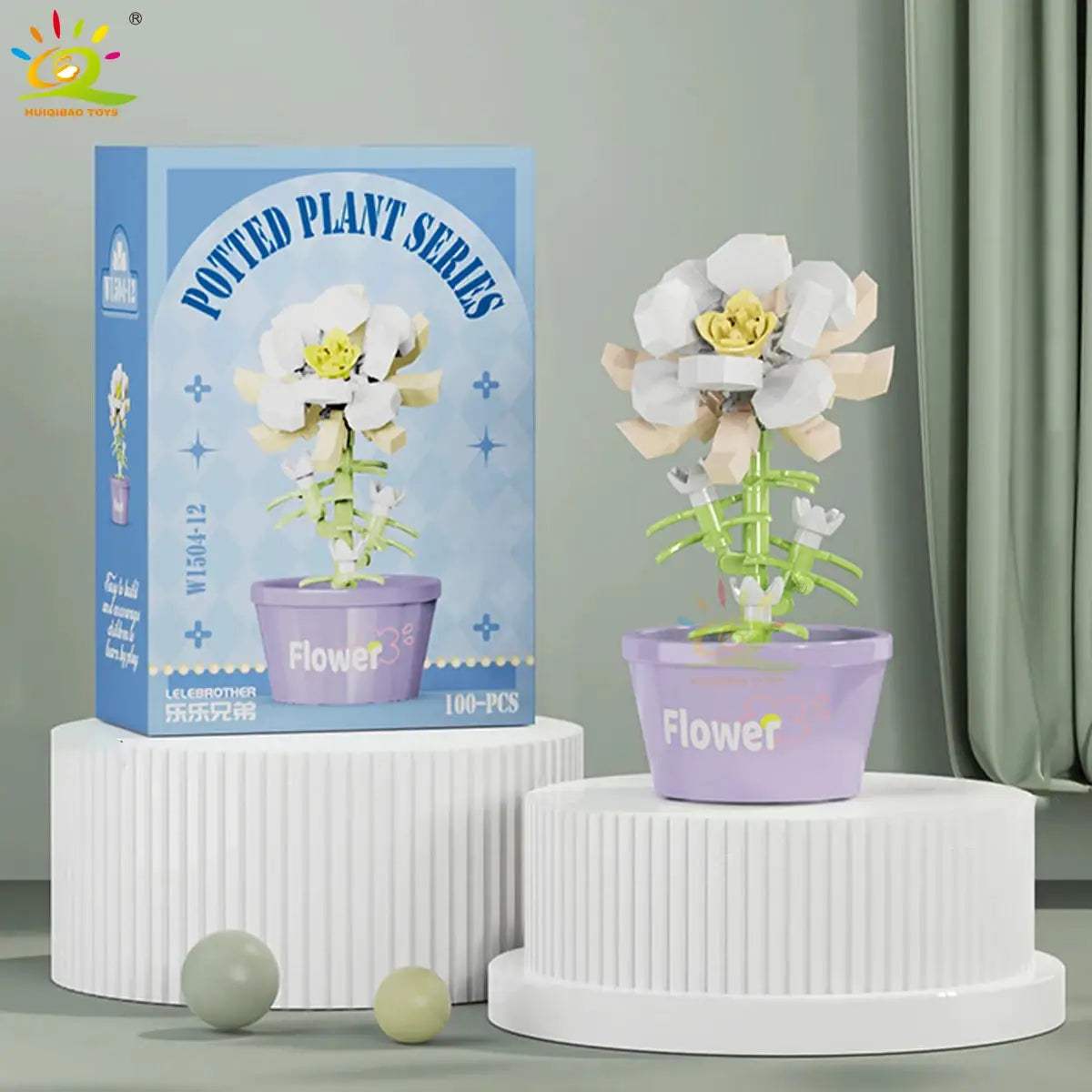  DIY Flower Bouquet Building Blocks for Desktop Decor -  ToylandEU™