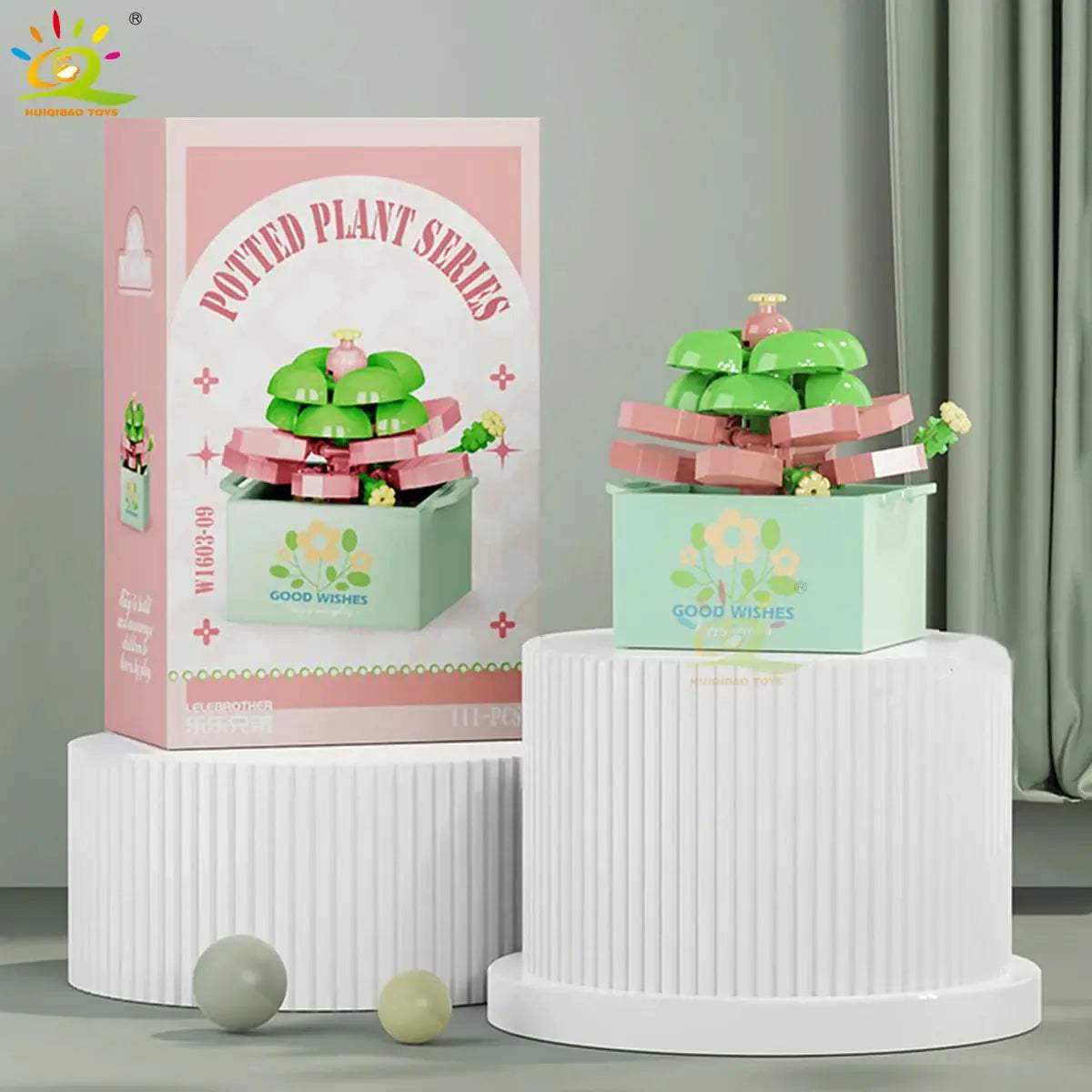  DIY Flower Bouquet Building Blocks for Desktop Decor -  ToylandEU™