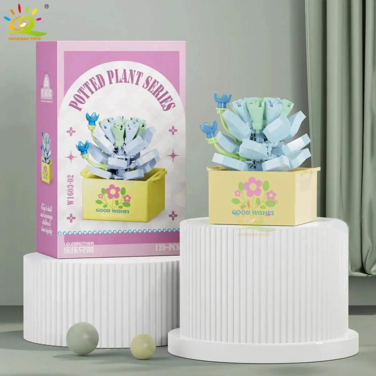  DIY Flower Bouquet Building Blocks for Desktop Decor -  ToylandEU™