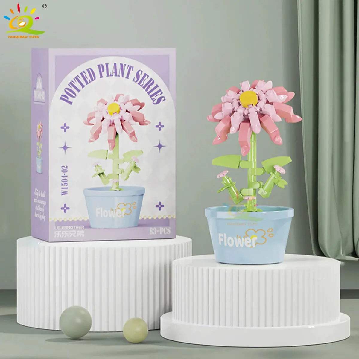  DIY Flower Bouquet Building Blocks for Desktop Decor -  ToylandEU™