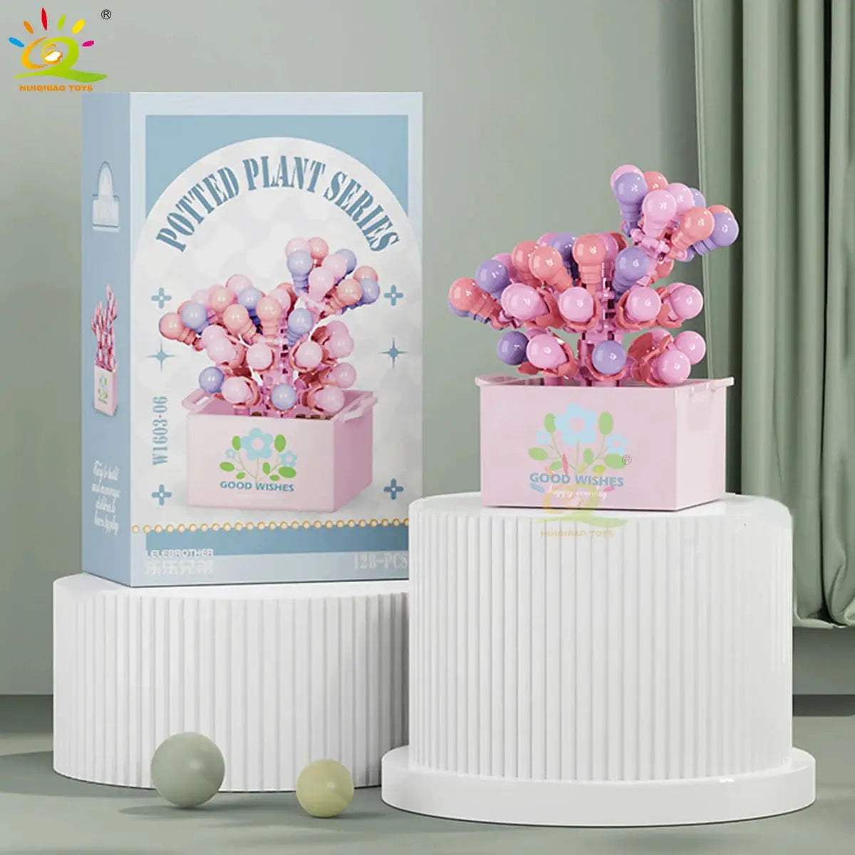  DIY Flower Bouquet Building Blocks for Desktop Decor -  ToylandEU™