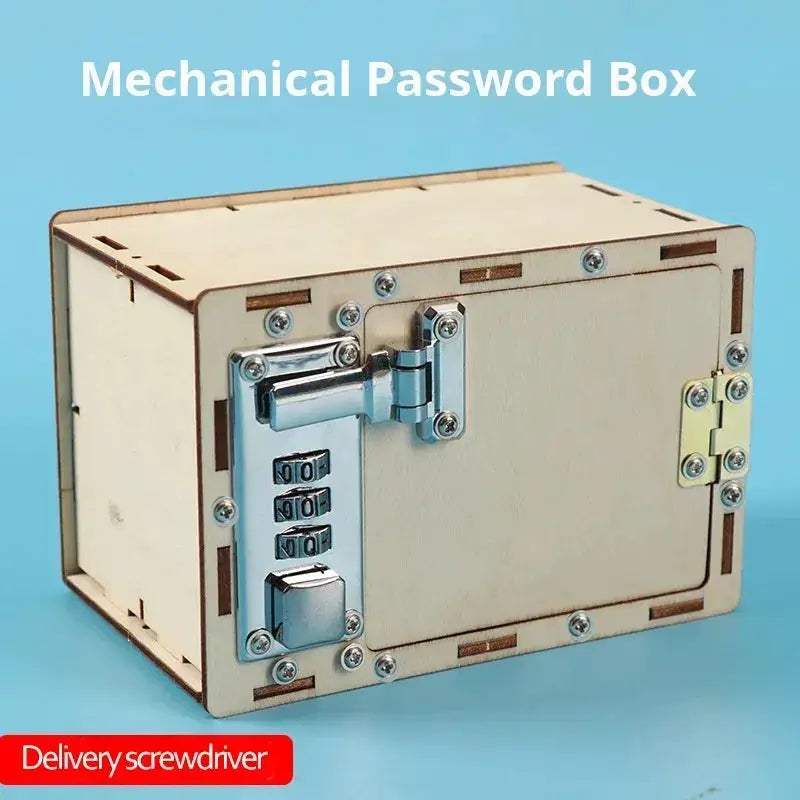 Diy Mechanical Password Safe Kit For Kids Hands On Learning - ToylandEU