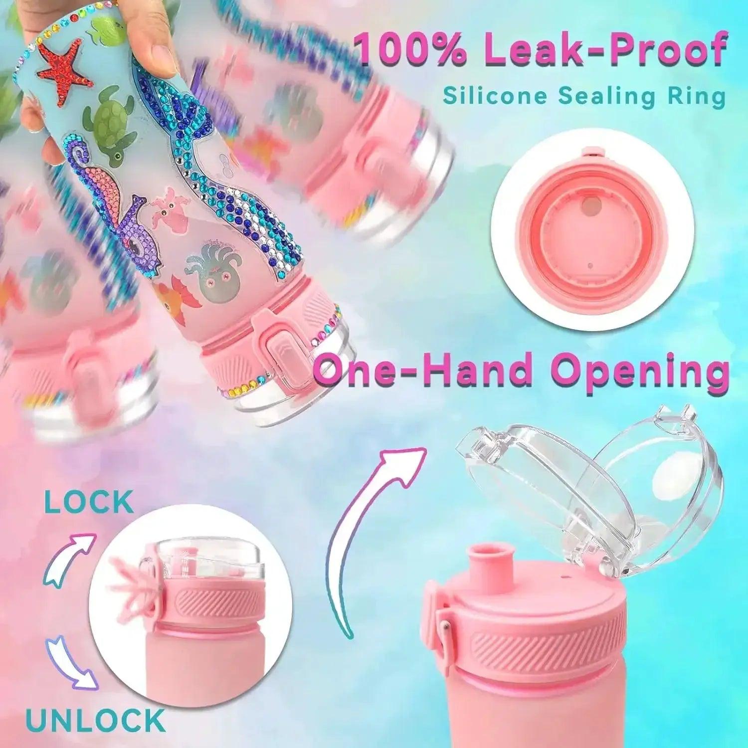  Diy Mermaid Water Bottle Decorating Kit For Girls -  ToylandEU™
