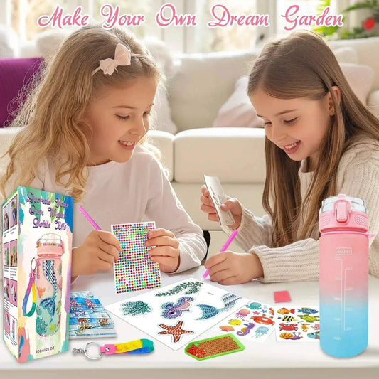  Diy Mermaid Water Bottle Decorating Kit For Girls -  ToylandEU™