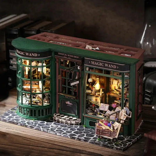  Diy Wooden Dollhouse Kit With Fully Furnished Rooms -  ToylandEU™