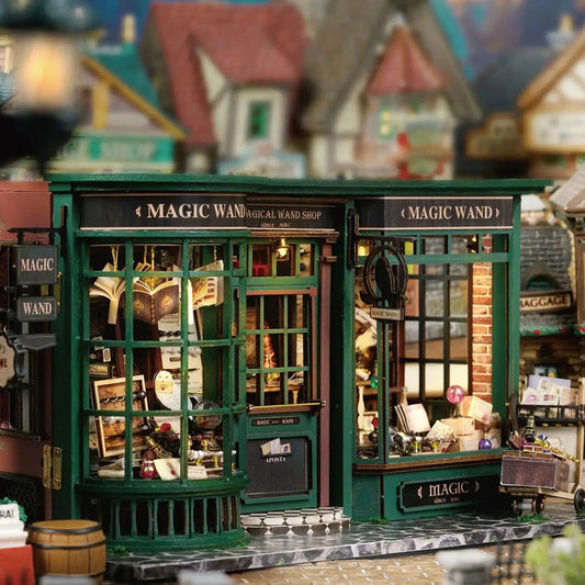  Diy Wooden Dollhouse Kit With Fully Furnished Rooms -  ToylandEU™