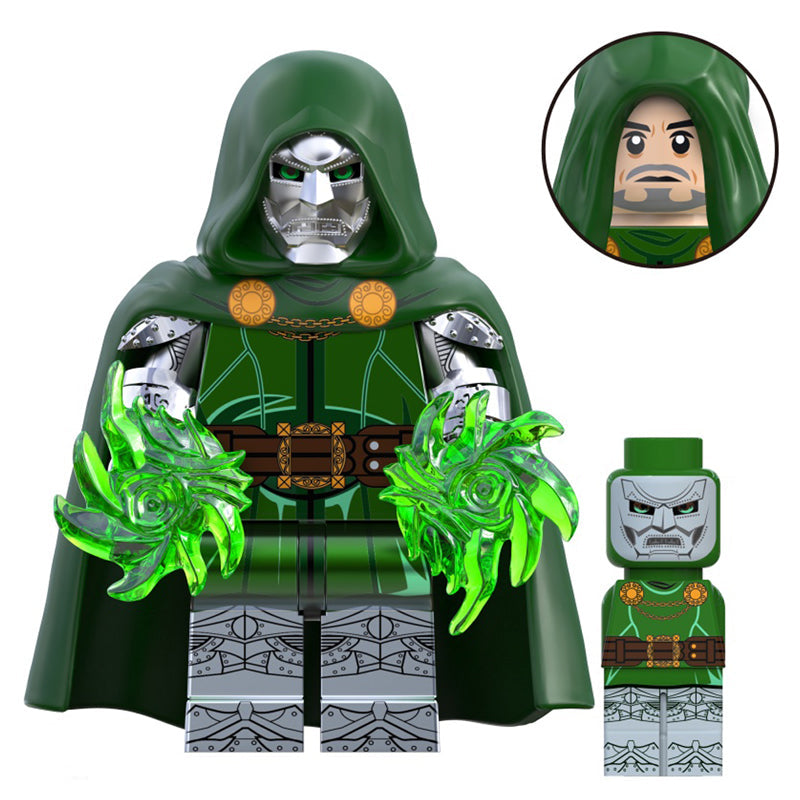 Doctor Doom Minifigure | Metallic Armor | Toylandeu™