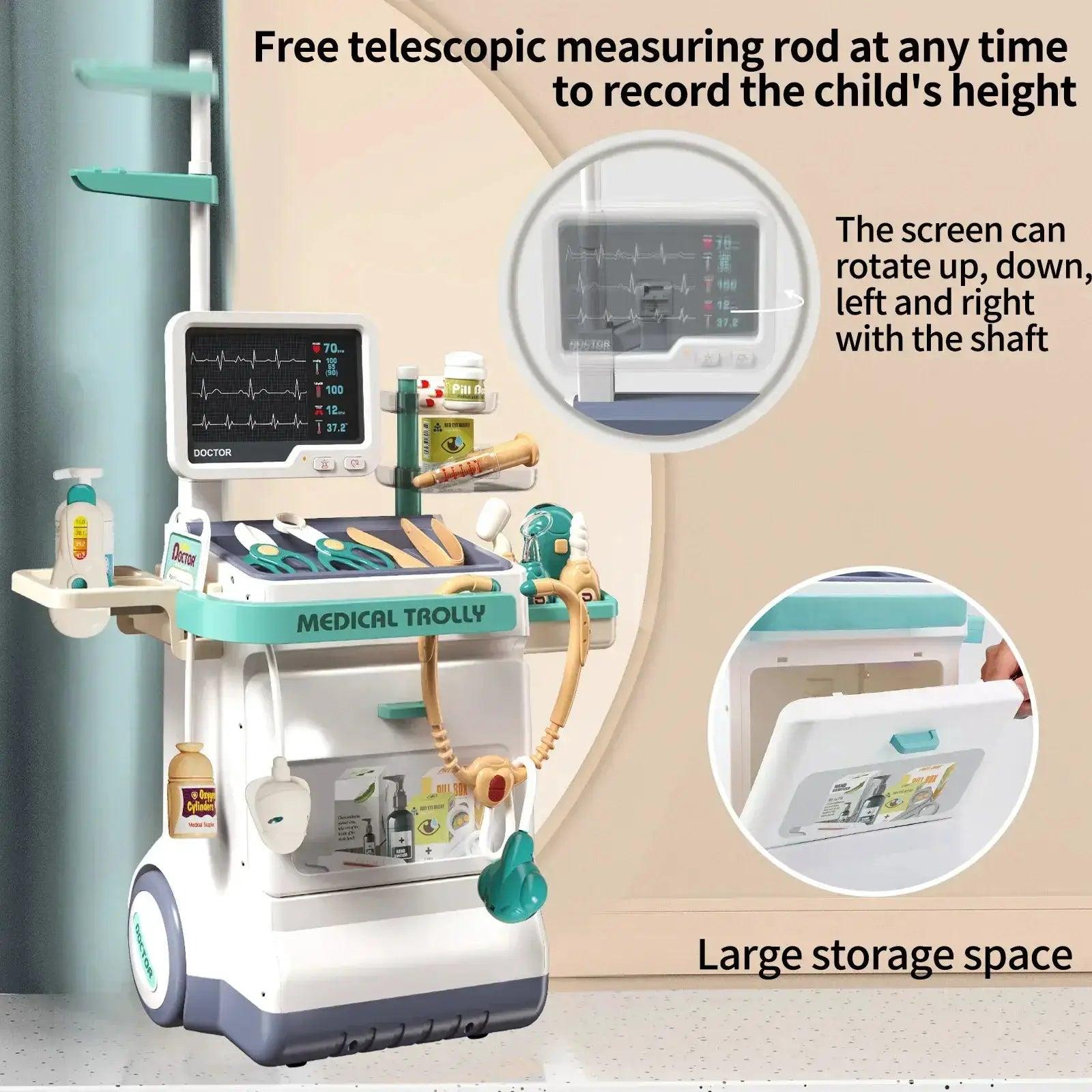  Kids Doctor Toy Set With Injection And Stethoscope -  ToylandEU™