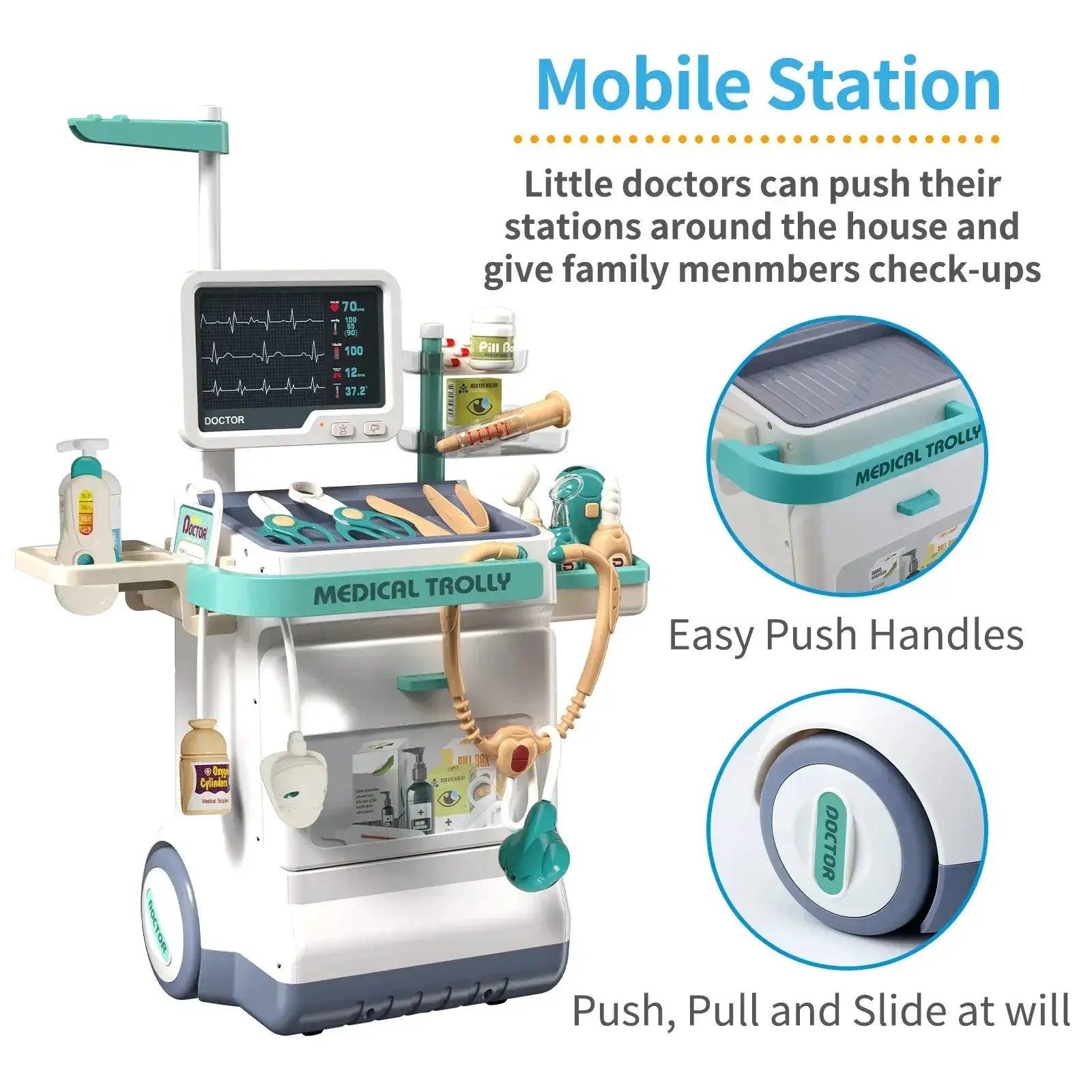  Kids Doctor Toy Set With Injection And Stethoscope -  ToylandEU™