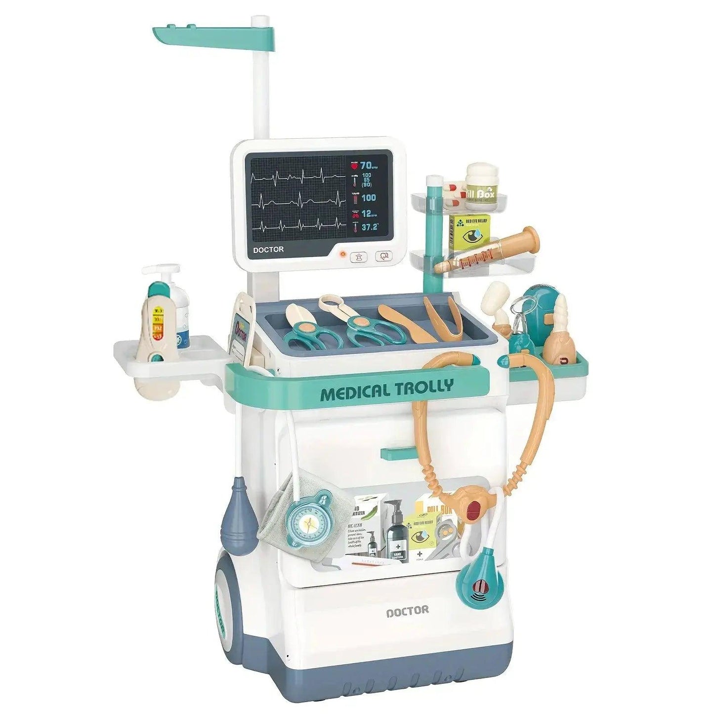  Kids Doctor Toy Set With Injection And Stethoscope -  ToylandEU™
