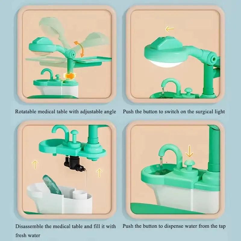  Kids Dentist Role Play Kit With Realistic Dental Tools -  ToylandEU™