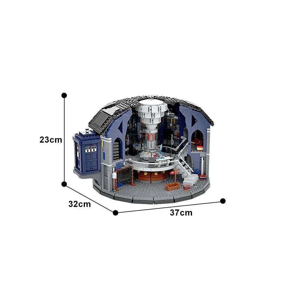 Doctor Who TARDIS Building Blocks Lego Compatible Gift - ToylandEU