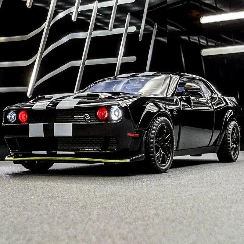 Dodge Challenger SRT Hellcat Diecast Car With Sound -  ToylandEU™