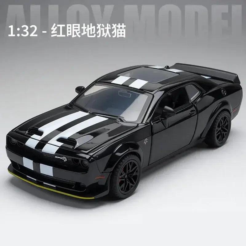  Dodge Challenger SRT Hellcat Diecast Car With Sound -  ToylandEU™