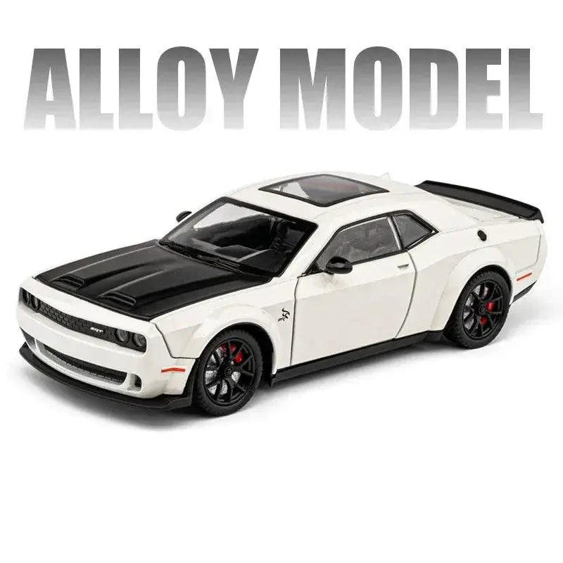  Dodge Challenger SRT Hellcat Diecast Car With Sound -  ToylandEU™