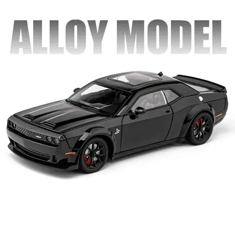  Dodge Challenger SRT Hellcat Diecast Car With Sound -  ToylandEU™