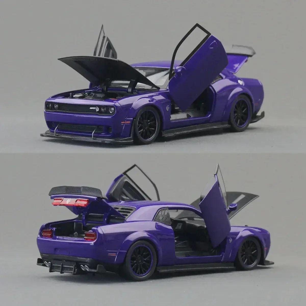  Dodge Challenger SRT Hellcat Diecast Car With Sound -  ToylandEU™