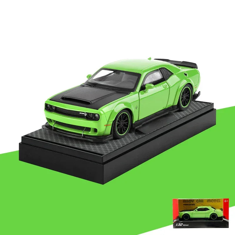 Dodge Challenger SRT Hellcat Redeye 1:32 Diecast Model Car With Sound And Light - ToylandEU